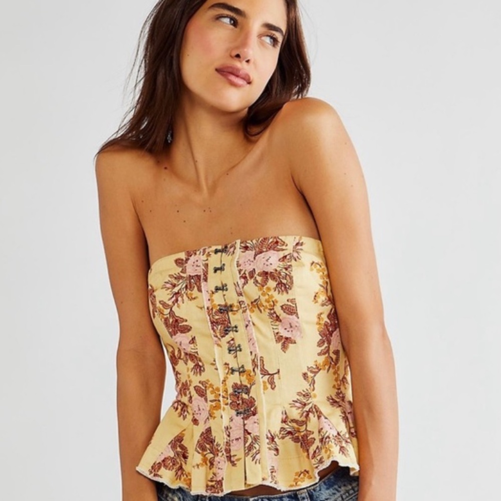 Free People - Light Out Corset Top - NWT in original packaging. XL